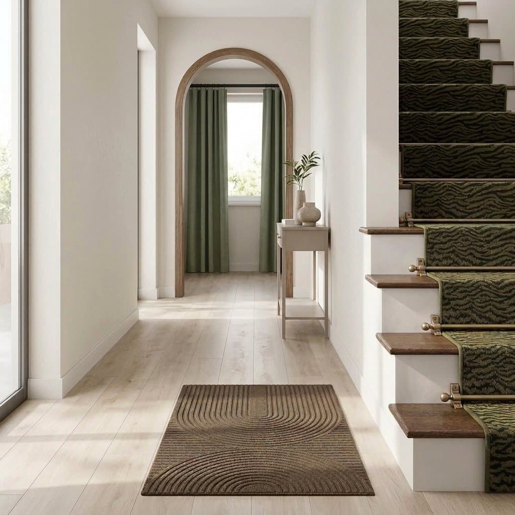 Hallway with a Zenacasa doormat